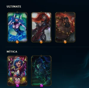 conta diamante IV com todos os champs e 240 skins! - League of Legends LOL