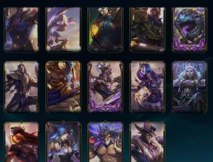 conta diamante IV com todos os champs e 240 skins! - League of Legends LOL