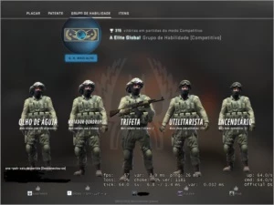 Conta GLOBAL CSGO medalha de 10 ANOS 3k horas de jogo - Counter Strike