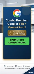 Google One 5TB + Gemini Pro - Assinatura 30 dias - Ativação - Assinaturas e Premium