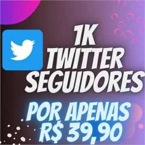 [PROMOÇÃO] 1K SEGUIDORES NO TWITTER - Redes Sociais