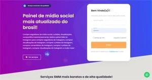 PLATAFORMA DE REVENDA DE SEGUIDORES - Redes Sociais