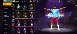 CONTA FREE FIRE ANTIGA GEMADA ( CAMISA DE TIME E EVOLUTIVA )