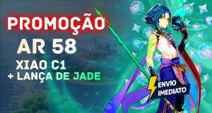 ✨AR58 Xiao C1+Lança de Jade e muitos T5✨ - Genshin Impact