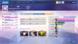 CONTA OVERWATCH PARA PC,SKINS LENDÁRIAS,OURO(ÚLTIMO RANK) - Blizzard