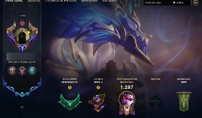 LOL conta antiga - League of Legends