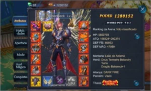 Conta Vip 4 Goddess: Primal Chaos MMORPG 3D - Outros