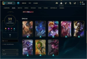 ( LOL ) CONTA PRATA 2 DESDE 2018 - League of Legends