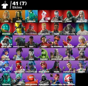 Conta Fortnite | 41 Skins | Splinter | Entrega automática!