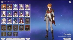 ✨ CONTA DE GENSHIN IMPACT ✨ PERSONAGENS E ITENS 5 ESTRELAS ✨