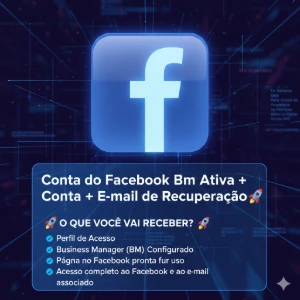 Bm Ativa + Conta + E-mail de Recuperação + Amigos - Redes Sociais
