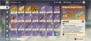 ar56 zhongli, venti, baal, hutao, eula, klee, mona, jean+ - Genshin Impact