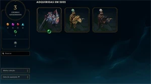 VENDO CONTA DE LOL PLATINA COM WIN RATE ALTO E VARIAS SKINS - League of Legends