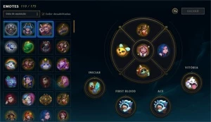 VENDO CONTA DE LOL PLATINA COM WIN RATE ALTO E VARIAS SKINS - League of Legends