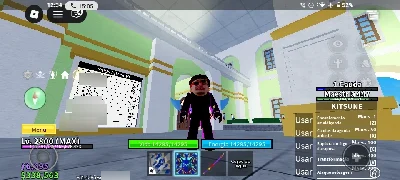 Conta BLOX FRUITS com faça rara no mm2 - Roblox