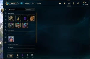 Conta League of legends level 290 com 328 Skins+ 125 PP LOL