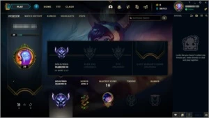 CONTA DIAMANTE III E-MAIL NÃO CONFIRMADO 66% WINRATE - League of Legends LOL
