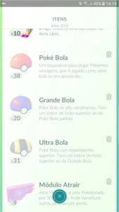 Conta de Pokémon GO