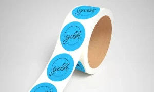 1.000 Rótulos Adesivos BOPP 4,5 x 4,5 cm