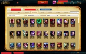Conta Diamante 5(Mmr normal) 90 skins , 6 paginas de runa - League of Legends LOL