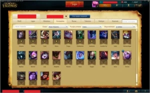 Conta Diamante 5(Mmr normal) 90 skins , 6 paginas de runa - League of Legends LOL