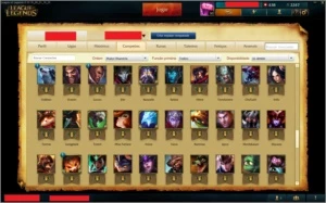 Conta Diamante 5(Mmr normal) 90 skins , 6 paginas de runa - League of Legends LOL