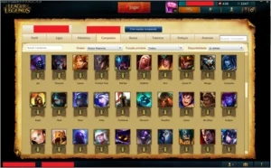 Conta Diamante 5(Mmr normal) 90 skins , 6 paginas de runa - League of Legends LOL