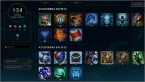 Conta de lol da season 2 - League of Legends