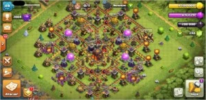 CONTA CLASH OF CLANS CV 10 QUASE FULL