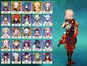 Kazuha + Jade + 68 Destinos - AR 44 - Genshin Impact