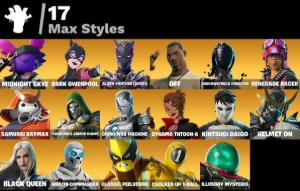 >>Conta Fortnite | 50 Skins | Son Goku | Satoru Gojo