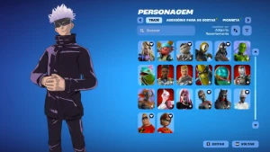 >>Conta Fortnite | 50 Skins | Son Goku | Satoru Gojo