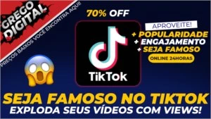 [Promoção] 1MILHÃO Visualizações TIKTOK por apenas R$24,99 - Redes Sociais