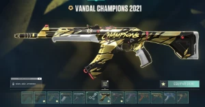 conta rara de valorant com os 3 kit completos da champions 