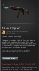 AK-47 JAGUAR/ mais barato que na Steam - Counter Strike CS