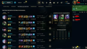 Conta Platina 4 Lol , 100 % Winrate  Lvl 35 - League of Legends