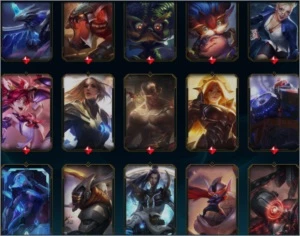 Conta LOL Full Champ 298 skins - League of Legends