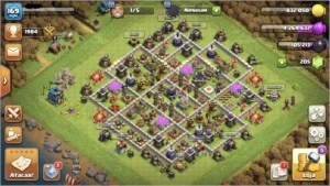 Conta Clash of Clãs -  CV 12 RECEM UP + SKINS - Clash of Clans