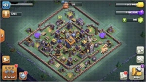 Conta Clash of Clãs -  CV 12 RECEM UP + SKINS - Clash of Clans