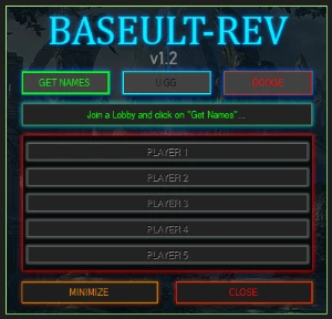 Revelar nomes league of legends LOL