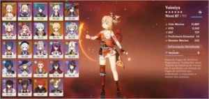 CONTA AR54 YOIMYIA + AMOS + BANNER GARANTIDO - Genshin Impact