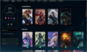 Conta League of Legends LOL