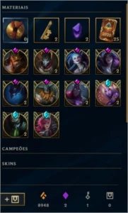 Conta League of Legends LOL