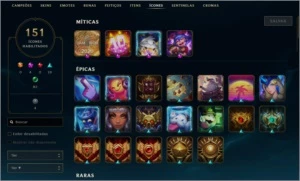 Conta League of Legends LOL
