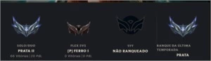Conta League of Legends LOL