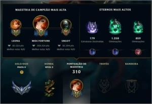Conta League of Legends LOL