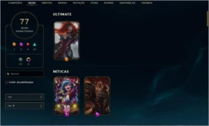 Conta League of Legends LOL