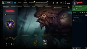 conta nv 30 - League of Legends LOL