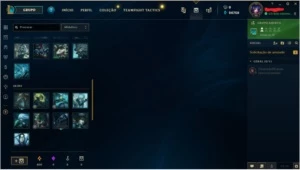 conta nv 30 - League of Legends LOL