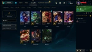 conta nv 30 - League of Legends LOL